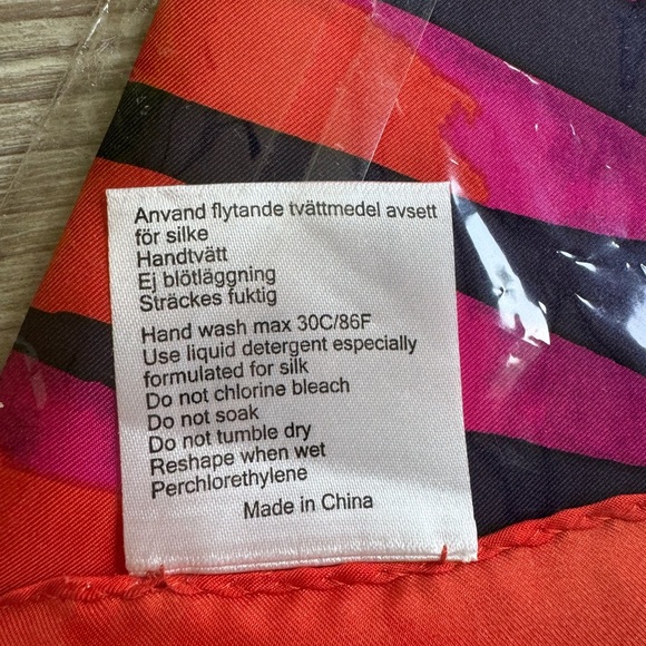 Vintage Marimekko Silk Scarf - Picture 3 of 6
